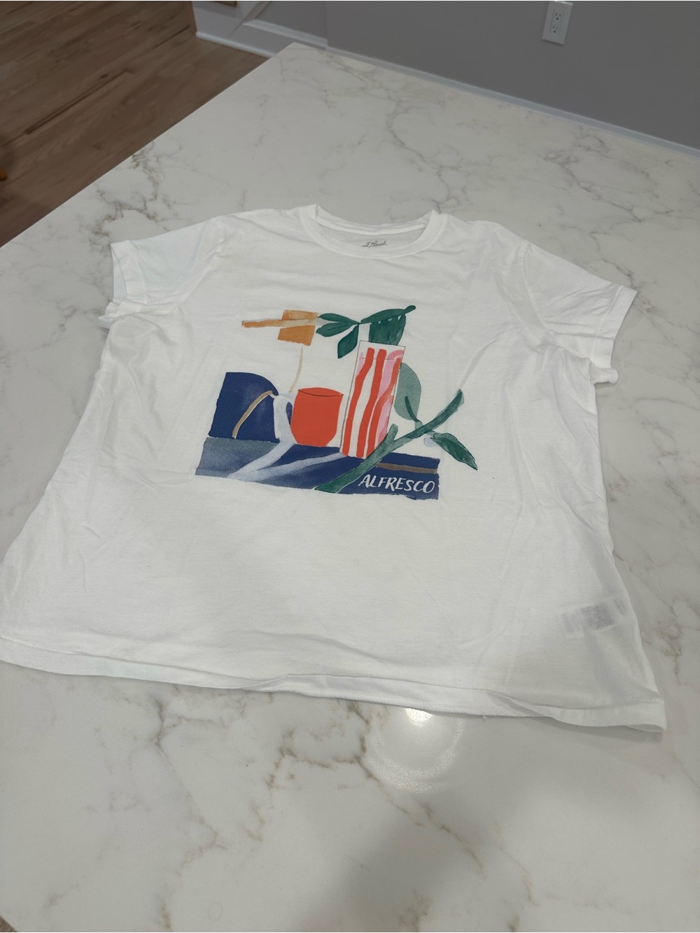 Universal Thread Graphic 'Alfresco' Tee